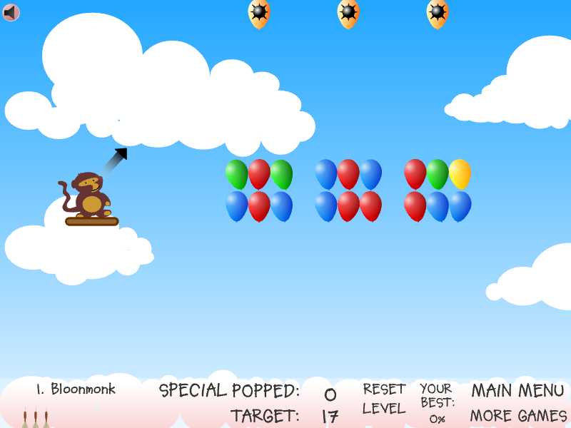 Play Bloons Player Pack 3 Unblocked At School FLASH Game